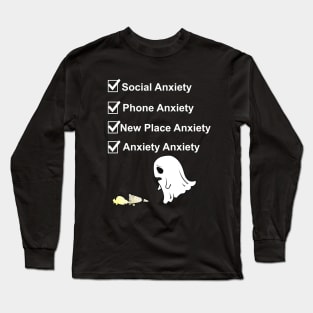 My Anxiety List Long Sleeve T-Shirt